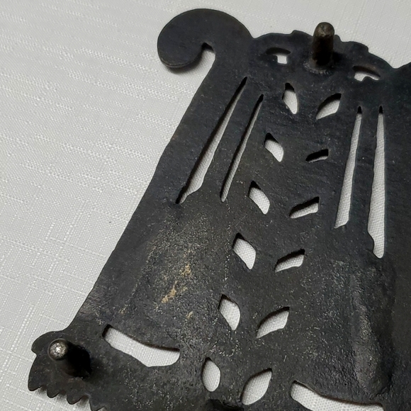 VTG Cast Iron Trivet Dalecraft Black Kitchen Utensil Primitive Old Time Decor - Picture 12 of 15